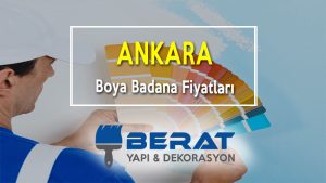 Ankara Boya Badana Fiyatları